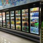 Refrigeratore aperto di Multideck del frigorifero R22 con la dimensione su misura/frigorifero di verdure dell'esposizione