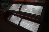 3 strati del gelato del congelatore dell'esposizione inferiore a stile dell'italiano di temperatura di 18 gradi
