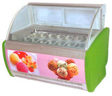Congelatore di lusso dell'esposizione di Gelato del gelato dell'esposizione del congelatore elettrico dei contatori